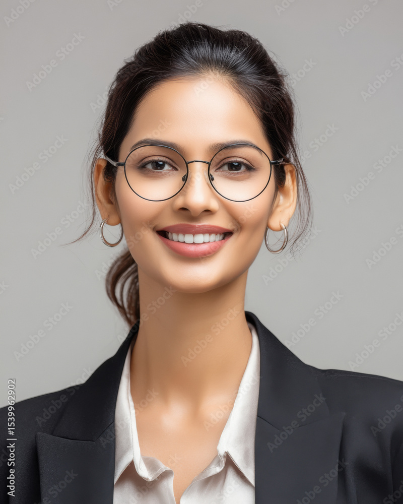 young beautiful corporate woman in black coat young beautiful corporate woman in black coat