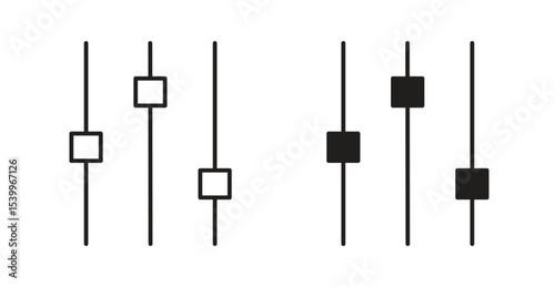 Settings sliders icon