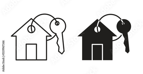 Selling or rent home icon