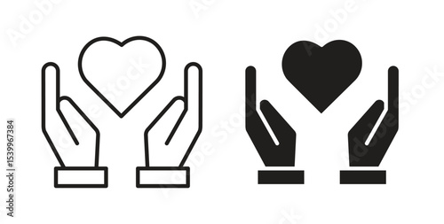 Selfcare icon Logos. Flat Vector Icon Design Template