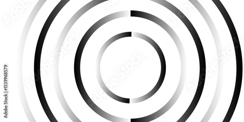 Modern abstract gradian background with transparent layers circle shape with shadow. black and color technology concept background. abstract template design Banner Pattern texture concept.