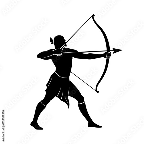 bow and arrows