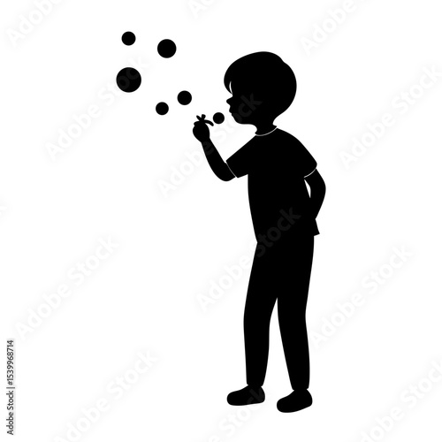 boy playing with babble 