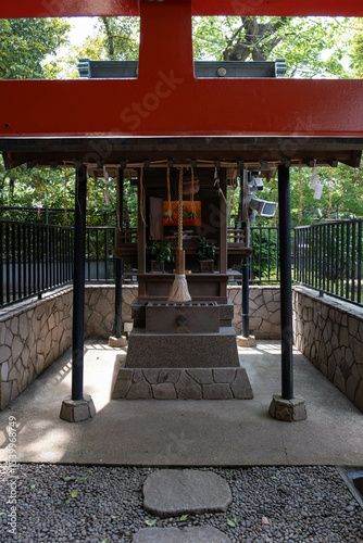Canvas Print Santuario Ueno Toshogu in Giappone