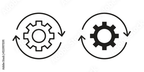 Recovery icon Logos. Flat Vector Icon Design Template