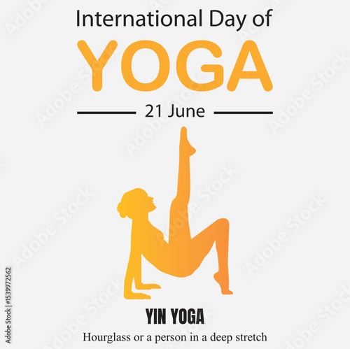 Celebrating International Day of Yoga with calming Yin Yoga poses for deep relaxation and flexibility.