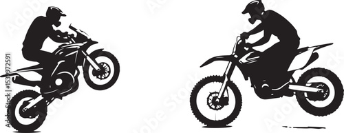 motorcycle rider silhouette, bike, motorcycle, bicycle, motocross, sport, silhouette, vector, biker, motorbike, extreme, race, motor, cross, jump, rider, illustration, cyclist, cycle, speed, cycling, 