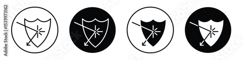 Protection from attack icon