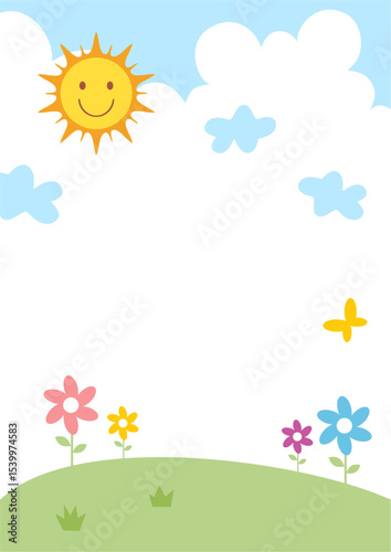 Flat Vector Landcape