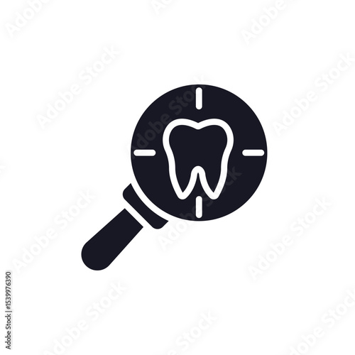 dental check up icon collection .design style with background
