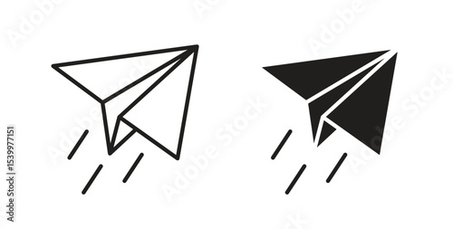 Paper plane icon