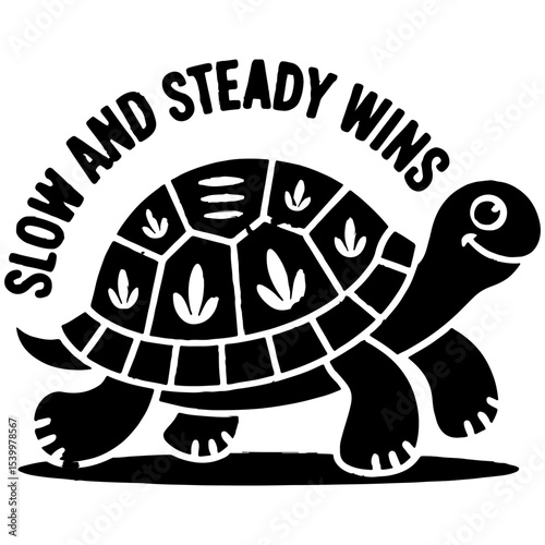 vector illustration of a turtle
