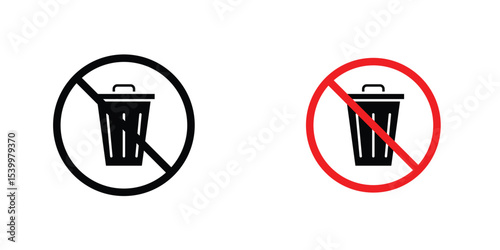 No trash icon
