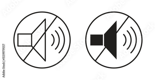 No sound sign