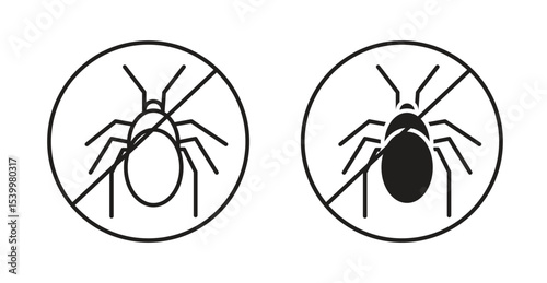 No parasitic insects sign