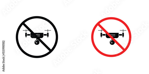 No fly drones sign