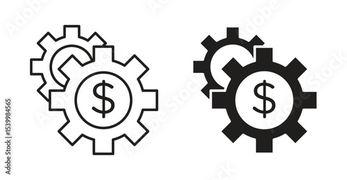 Money processes icon