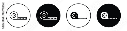 Measuring tape icon