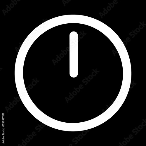 Clock Face Twelve O'Clock