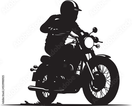 silhouette of a biker, motorcycle, bike, motorbike, motor, biker, silhouette, sport, vector, speed, motocross, bicycle, wheel, ride, rider, transport, cycle, illustration, race, road, isolated, black,