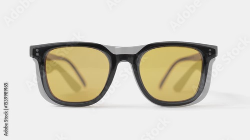 Video in which the series of glasses changes