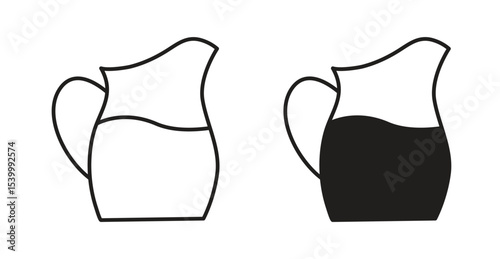 Jug icon for social media, app, and web design. Vector illustration.