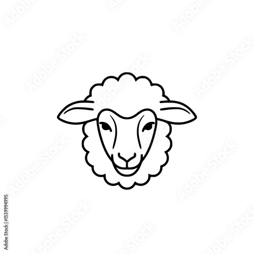 sheep head icon