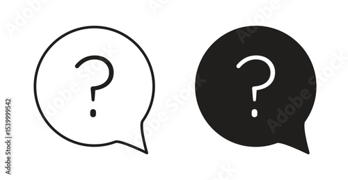 Help icon Logos. Flat Vector Icon Design Template