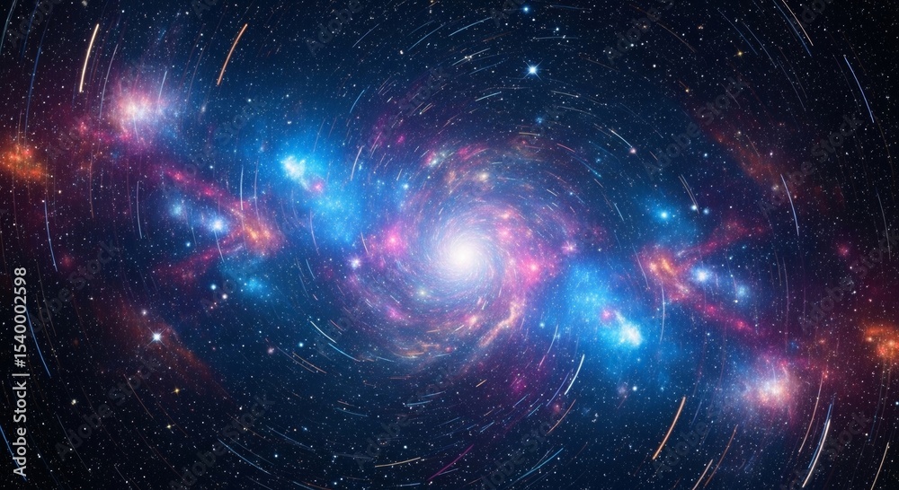 Fototapeta premium space galaxy background