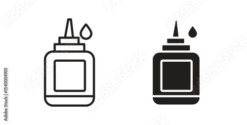 Glue icon for social media, app, and web design. Vector illustration.