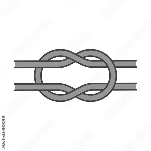 alpinist rope or nautical knot
