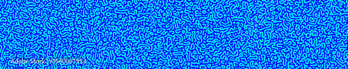 Turing banner blue color abstract style. Nature texture. Ethnic, science, biology, chemistry, biotechnology wallpaper. Vector Eps 10 eps