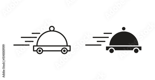 Food delivery icon