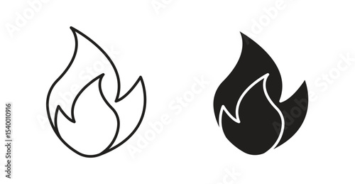 Flame icon