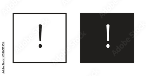 Exclamation interface icon