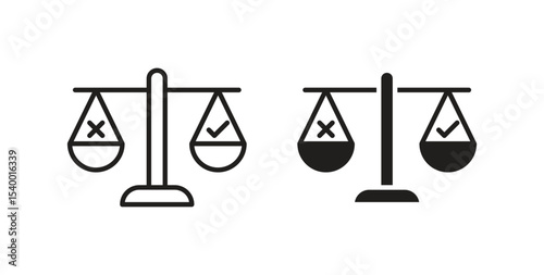 Ethics icon Logos. Flat Vector Icon Design Template