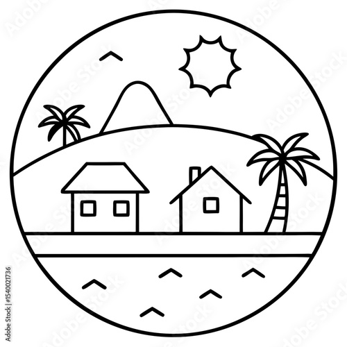 house on the beach