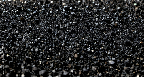Dark Rock Texture with Depth and Detail