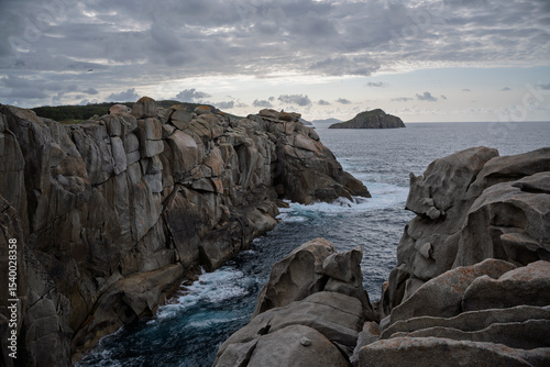 Acantilados de papel en Morás, Lugo, Galicia