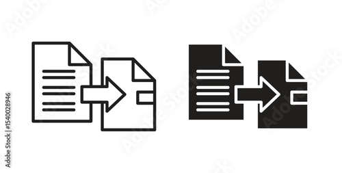 Compare icon for social media, app, and web design. Vector illustration.