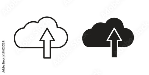 Cloud upload icon