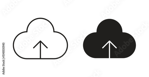 Cloud upload icon