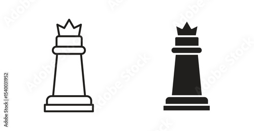 Chess queen icon
