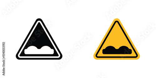 Caution speed Ramps sign