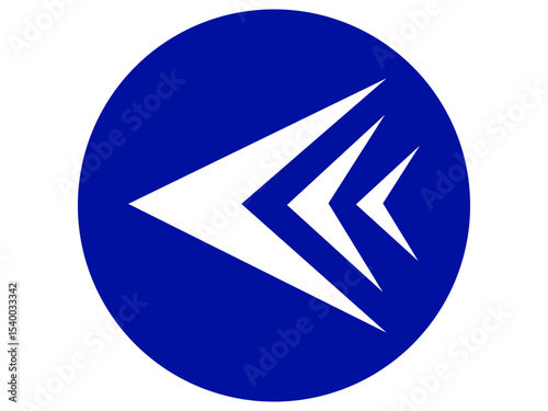 Free Download blue arrow icon - GFXLoad