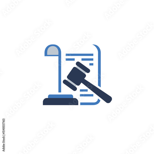 Symbolic Representation of Law Justice and Legal Proceedings.