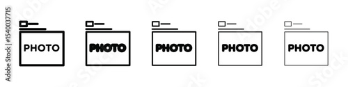 news feed icon isolated vector on white background set