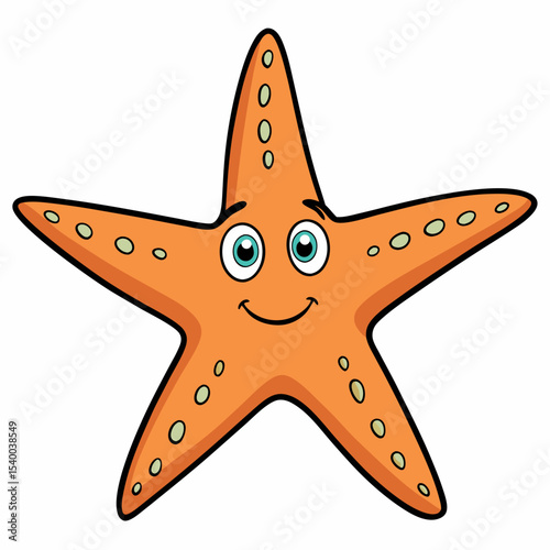 Minimal Starfish Illustration