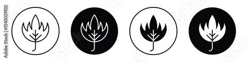 Birch leaf icon