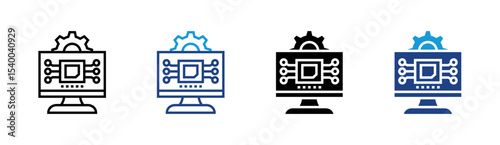 Digital System Icon